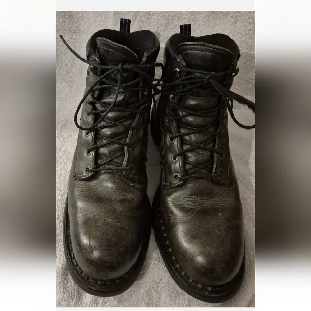 Red Wing Dyna Force Steel Toe Work Boots Mens 11.5 B Leather 923 EH